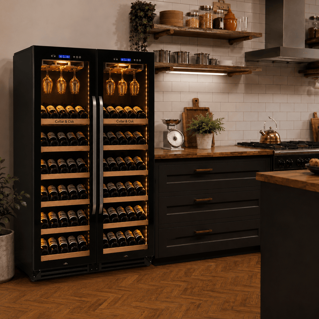 Cellar & Oak Cellar & Oak 108 Bottle Dual Zone Wine Cooler