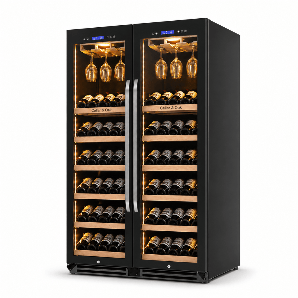 Cellar & Oak Cellar & Oak 108 Bottle Dual Zone Wine Cooler