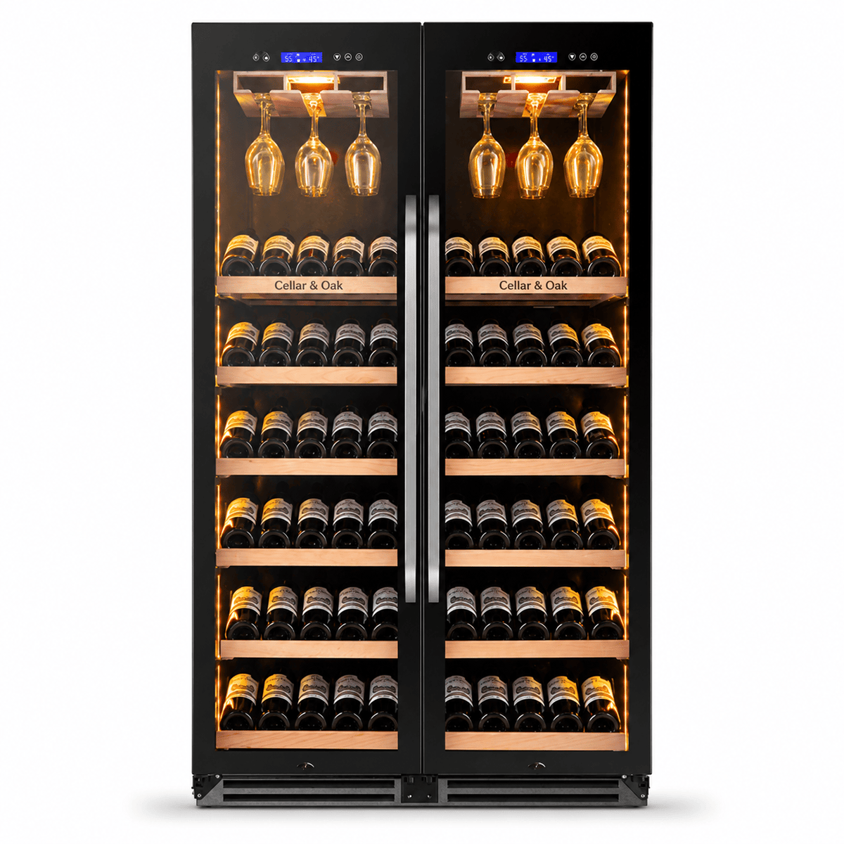 Cellar & Oak Cellar & Oak 108 Bottle Dual Zone Wine Cooler