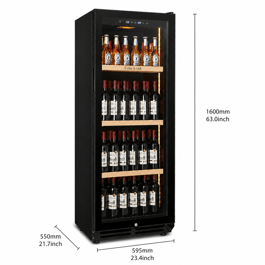 Cellar & Oak Cellar & Oak 108 Bottle Single Zone Wine Cooler