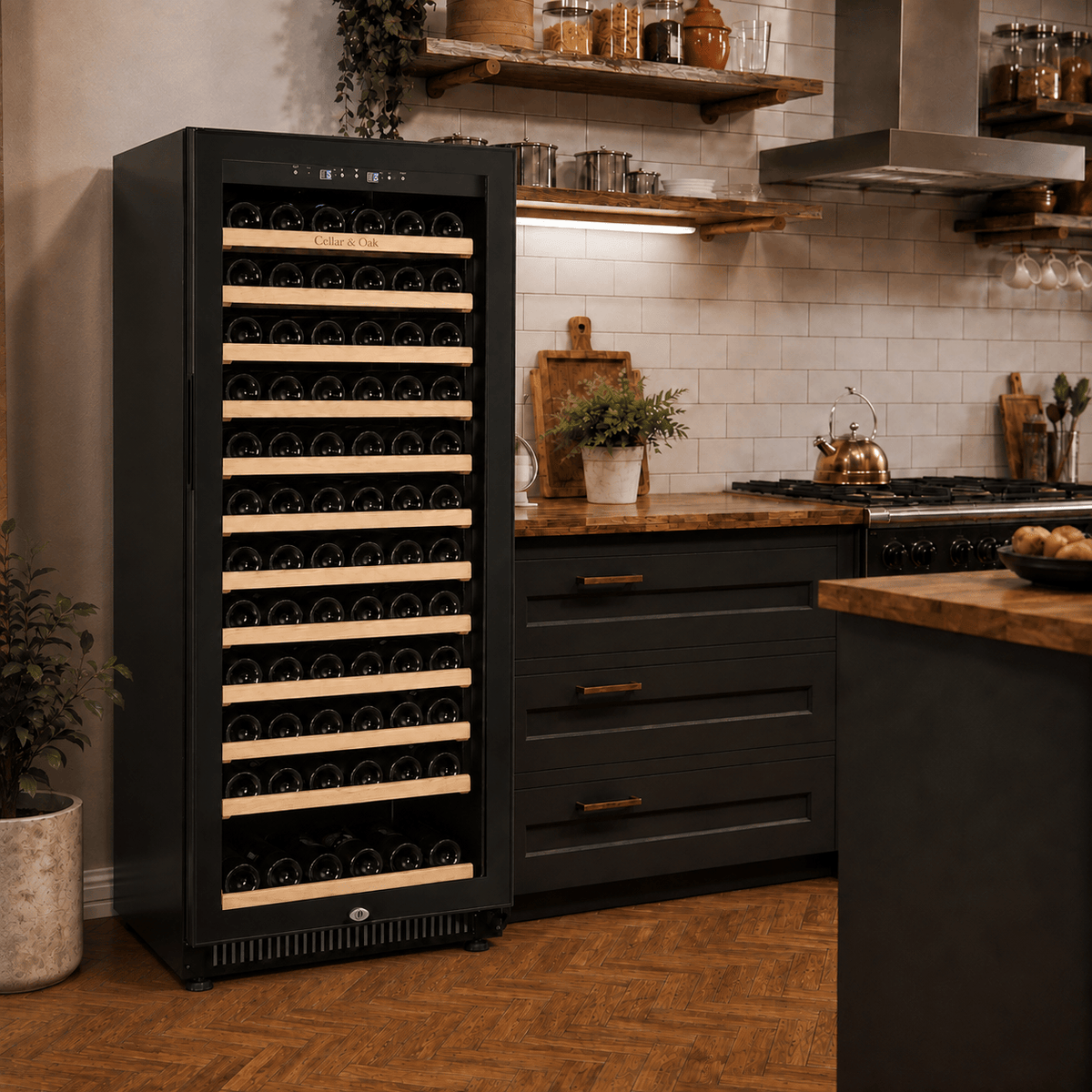 Cellar & Oak Cellar & Oak 132 Bottle Single Zone Wine Cooler
