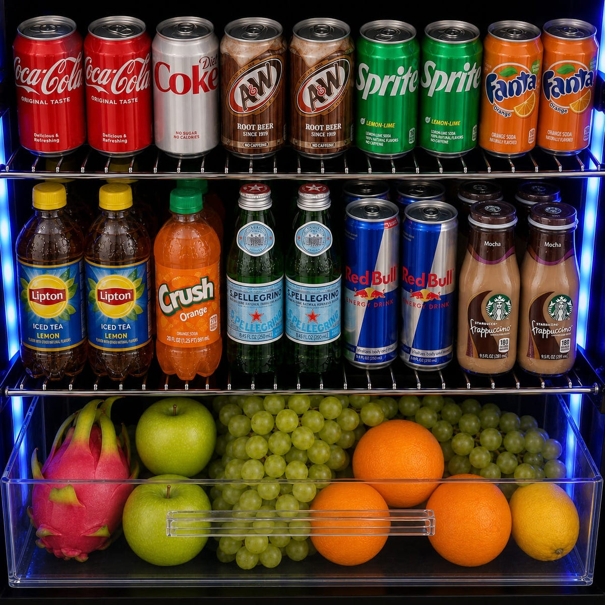 Cellar & Oak Cellar & Oak 155 Bottle Dual Wine & Beverage Cooler
