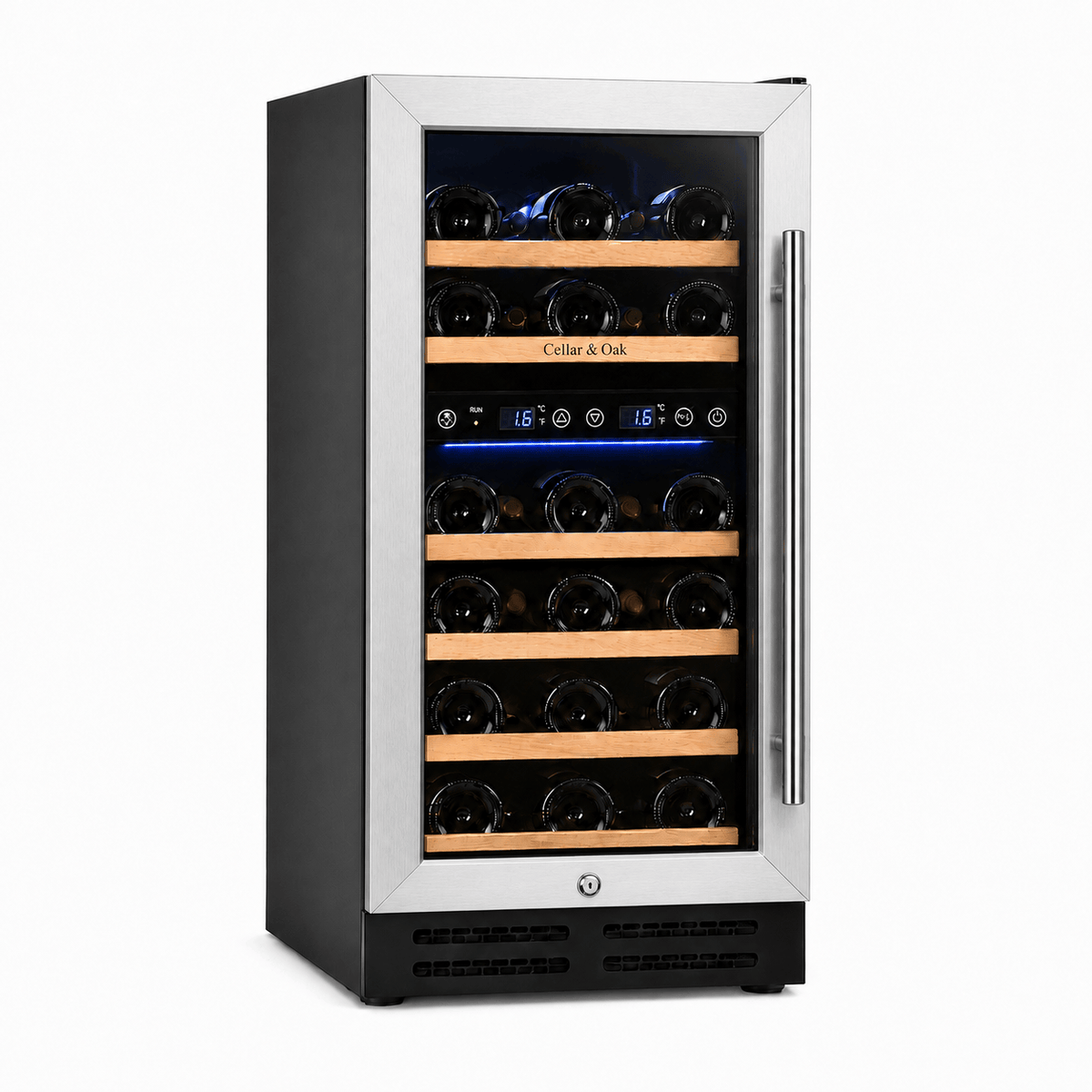 Cellar & Oak Cellar & Oak 31 Bottle Dual Zone Wine Cooler