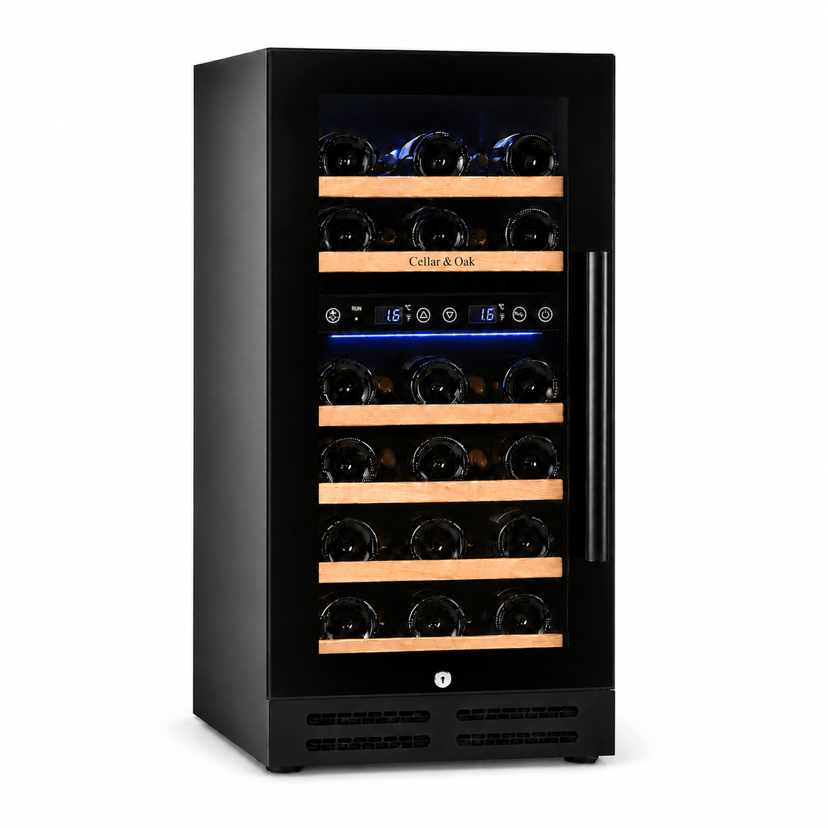 Cellar & Oak Cellar & Oak 31 Bottle Dual Zone Wine Cooler