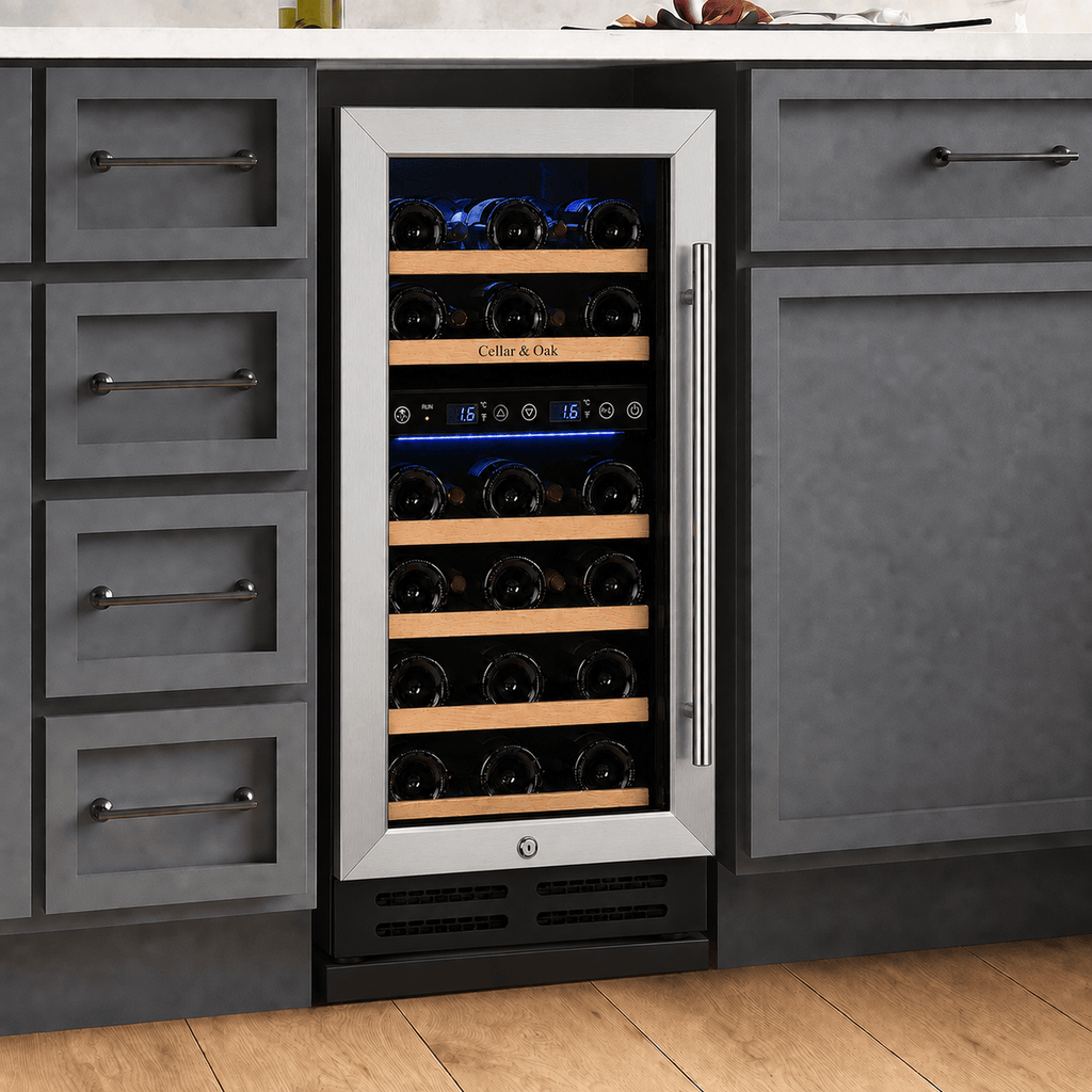 Cellar & Oak Cellar & Oak 31 Bottle Dual Zone Wine Cooler