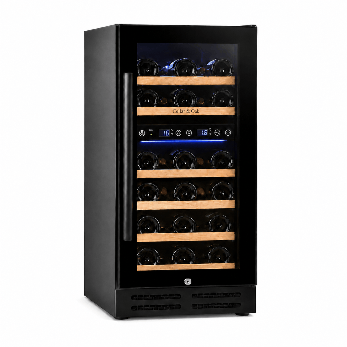 Cellar & Oak Cellar & Oak 31 Bottle Dual Zone Wine Cooler