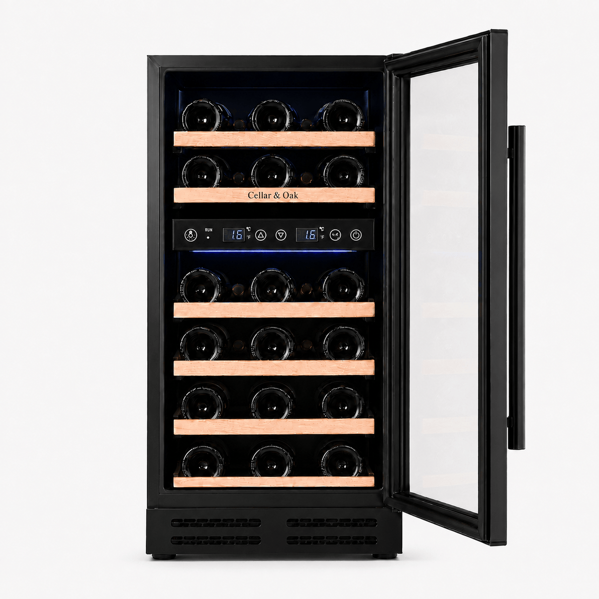 Cellar & Oak Cellar & Oak 31 Bottle Dual Zone Wine Cooler