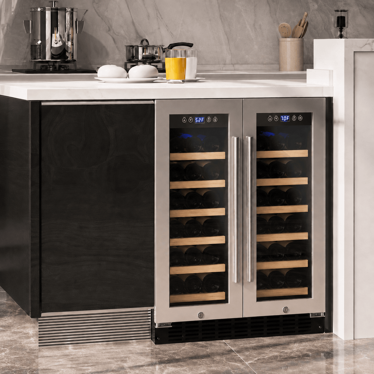 Cellar & Oak Cellar & Oak 36 Bottle Dual Zone Wine Cooler