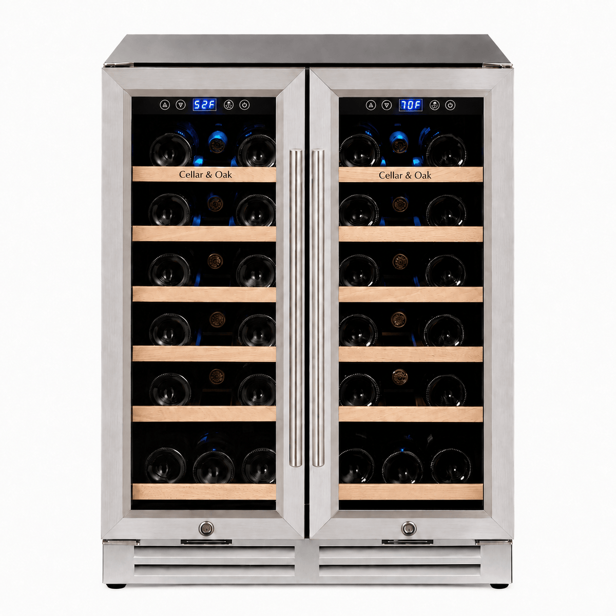 Cellar & Oak Cellar & Oak 36 Bottle Dual Zone Wine Cooler