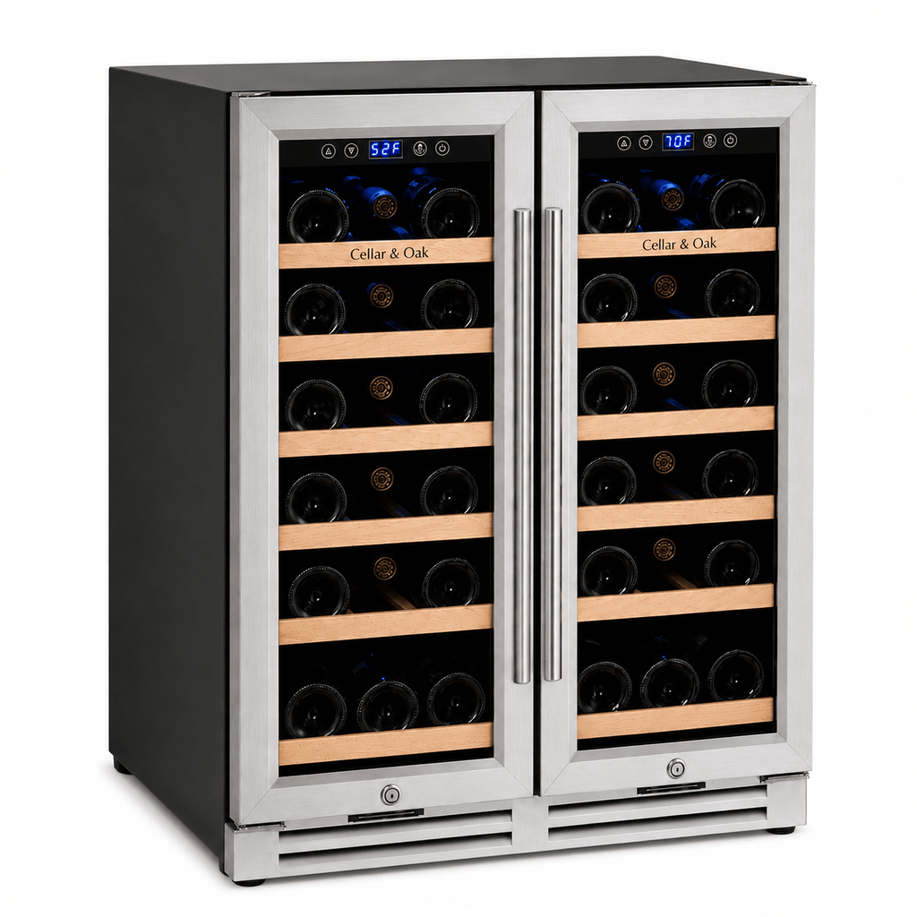 Cellar & Oak Cellar & Oak 36 Bottle Dual Zone Wine Cooler