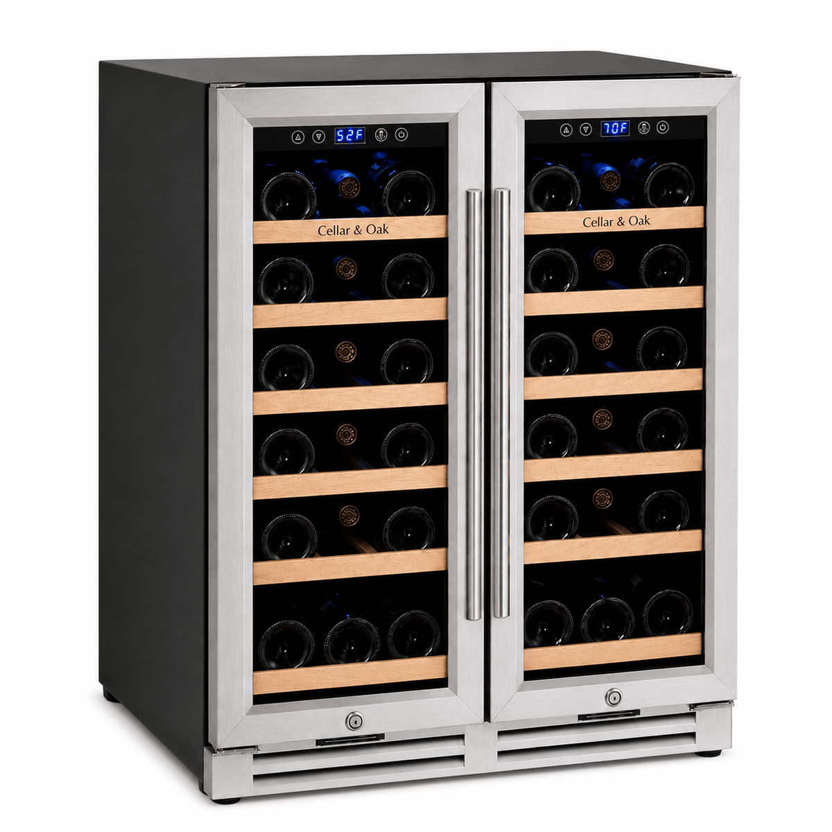 Cellar & Oak Cellar & Oak 36 Bottle Dual Zone Wine Cooler